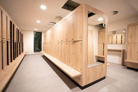 Sportzentrum Hoheluft Umkleide